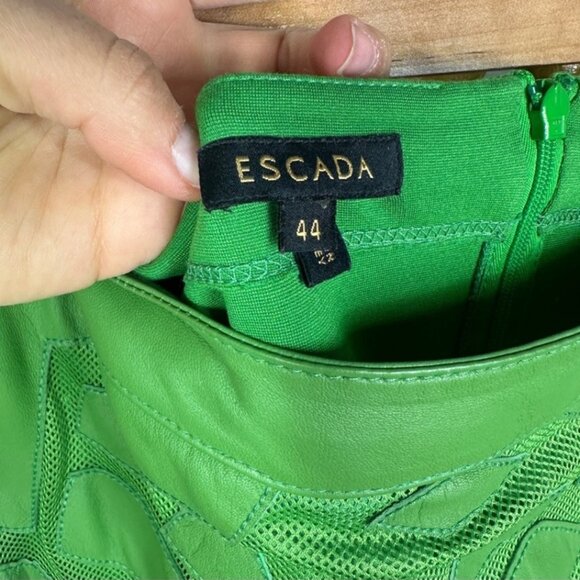 Escada Green Midi Skirt - Picture 4 of 6